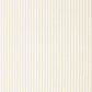 Ticking Stripe Natural Cafe Valance - Straight Tailored Window Treatment