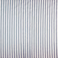 Ticking Stripe Navy Blue Cafe Valance - Straight Tailored Window Treatment