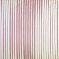 Ticking Stripe Red and White Industrial Chair Pad - Latex Foam Fill - Barnett Home Decor