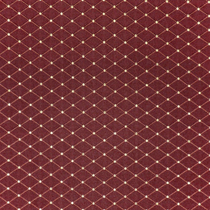 Tiffany Wine Red Brocade Swatch | Barnett Home Decor 