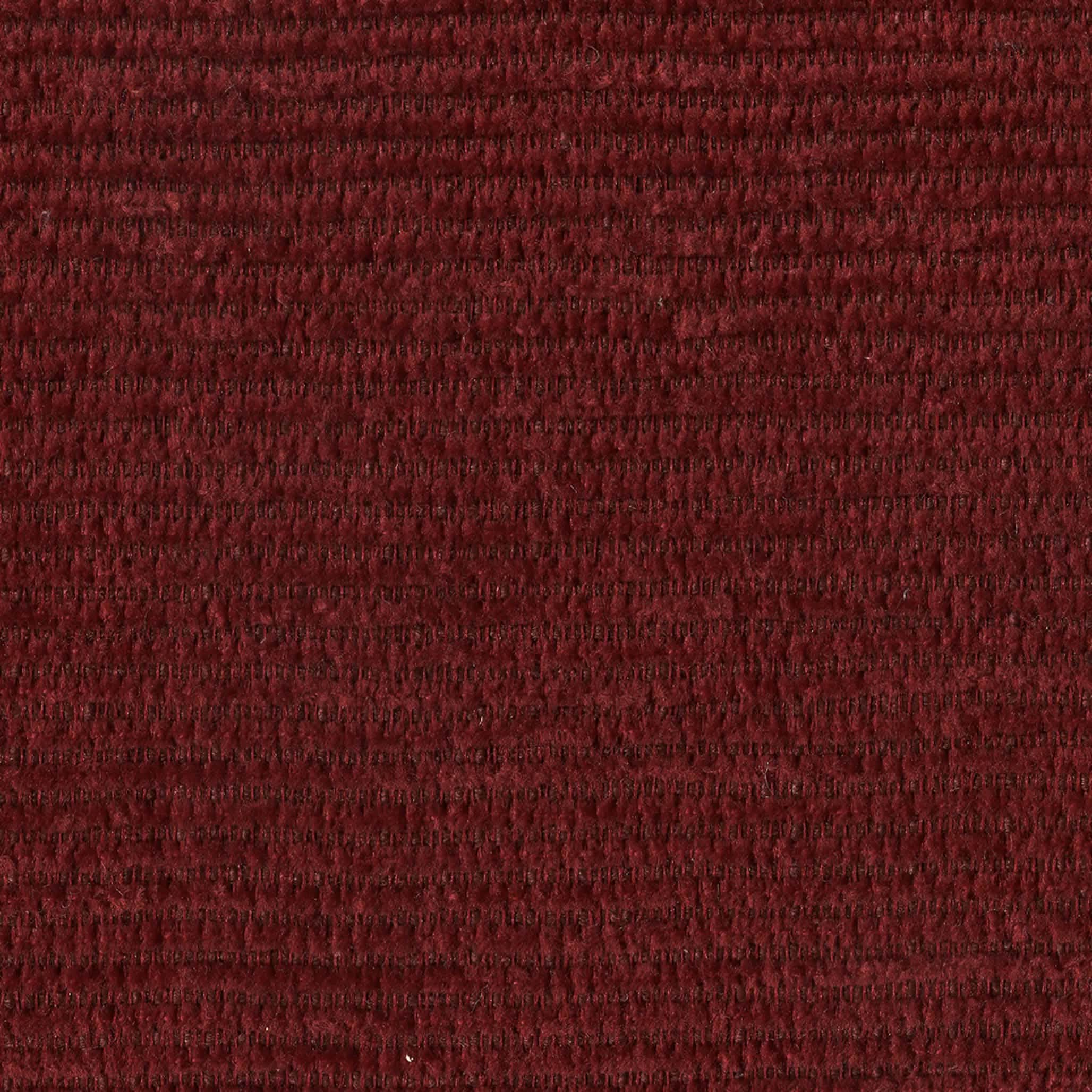 02 Chenille Rib Claret Red 61 Swatch