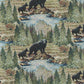 Wilderness Black Bears Swatch | Barnett Home Decor